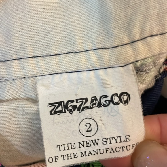 Vintage Wilbur kookmeyer cartoon surf capri overalls 90s Small - Picture 9 of 9